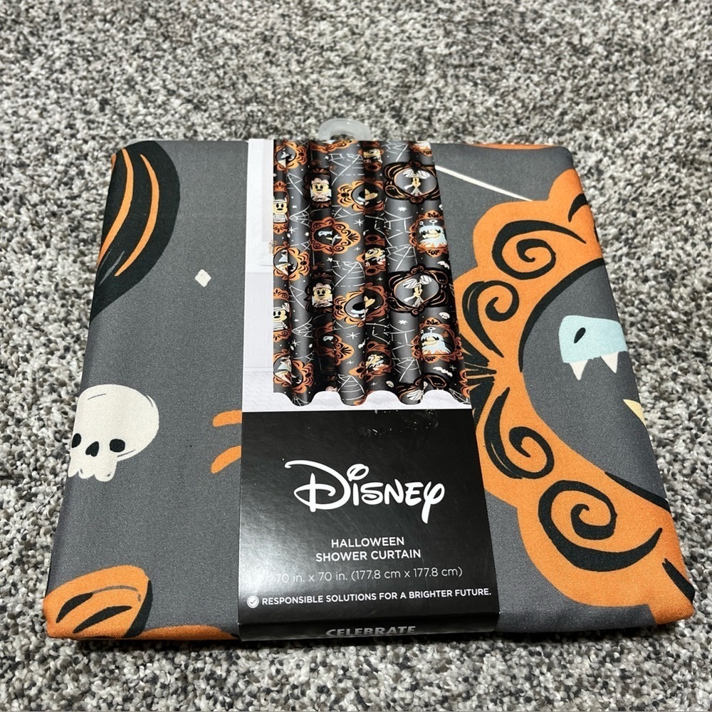 Celebrate Together™ Disney Mickey Mouse Halloween Shower Curtain